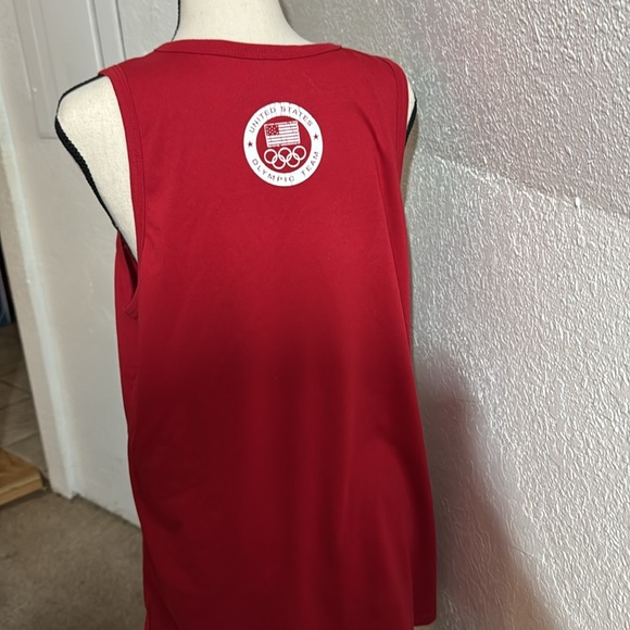 Nike dri-fit red USA Olympic tank top - Picture 3 of 4
